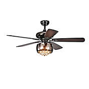 Nettle 52-Inch 3-Light Ceiling Fan in Matte Black