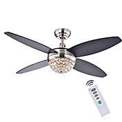 Harvin 52-Inch 2-Light Indoor Ceiling Fan in Brown