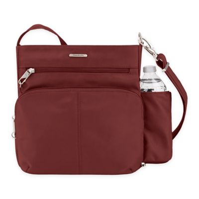 travelon classic messenger style crossbody bag