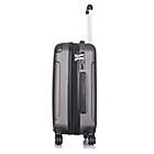 Alternate image 4 for DUKAP&reg; Intely 20-Inch Hardside Spinner Smart Carry On Luggage with USB Port in Grey