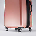 Alternate image 2 for American Tourister&reg; Moonlight 24-Inch Hardside Spinner Checked Luggage in Rose Gold