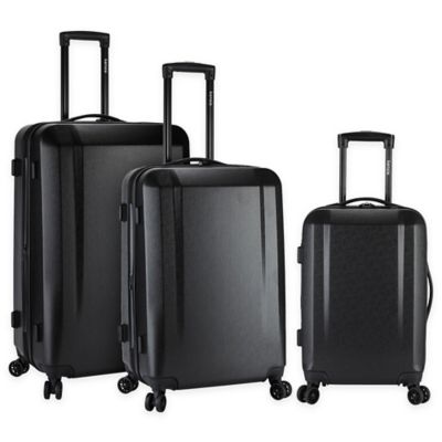 kensie metallic luggage set