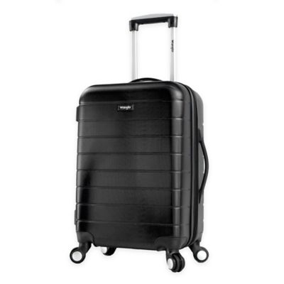 wrangler hardside spinner luggage set with usb port