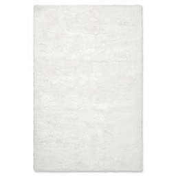Surya Grizzly 5' x 8' Shag Accent Rug in White