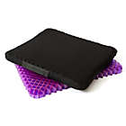 Alternate image 0 for Purple&reg; Simply Seat Cushion in Black/Purple