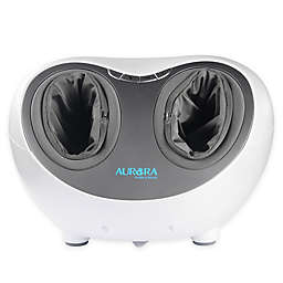 Aurora Health and Beauty® Compression Shiatsu Heated Foot Massager in White