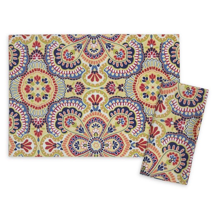 Fiesta® Rio Placemat and Napkin Bed Bath and Beyond Canada