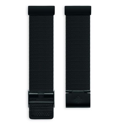 fitbit with stainless steel band