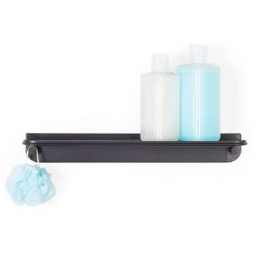 Better Living GLIDE Shower Shelf in Black. View a larger version of this product image.