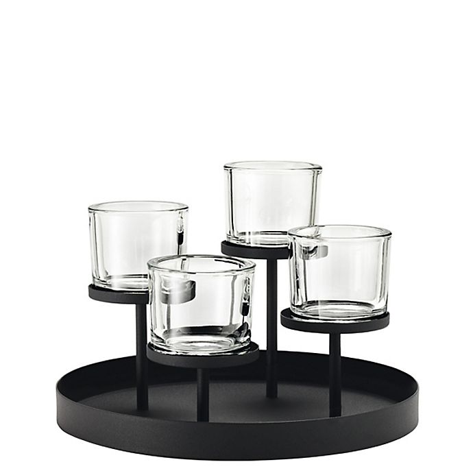 Alternate image 1 for Blomus 4-Tealight Holder with Base Collection