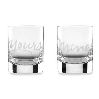 short glass cups