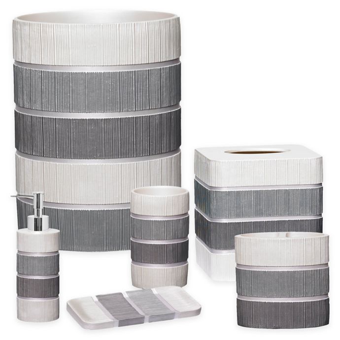 Popular Bath Modern Line Bath Accessory Collection Bed Bath and