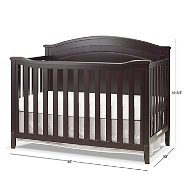 Sorelle Berkley 4-in-1 Convertible Panel Crib. View a larger version of this product image.