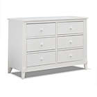 Alternate image 0 for Sorelle Berkley 6-Drawer Double Dresser in White