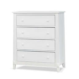 Sorelle Furniture Berkley 4-Drawer Chest in White