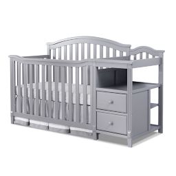 Grey Wood Crib Buybuy Baby