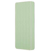 Dream On Me Bedtime 2-Sided 150 Coil Crib and Toddler Bed Mattress in Green/Brown