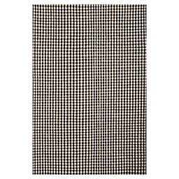 Abacasa Tones 8' x 10' Handcrafted Area Rug in Black/White