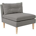 Alternate image 0 for Varick Linen Armless Chair in Grey