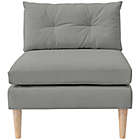 Alternate image 1 for Varick Linen Armless Chair in Grey