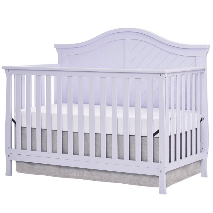 Dream On Me Kaylin 4 In 1 Convertible Crib In Lavender Bed Bath