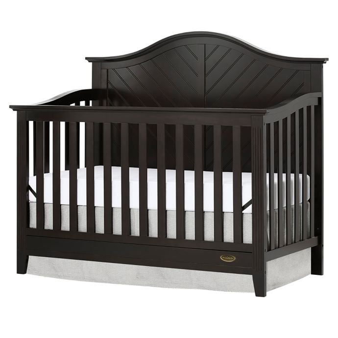 Dream On Me Ella 5 In 1 Convertible Crib In Dark Brown Buybuy Baby