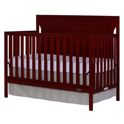 Dream On Me Cape Cod 5 In 1 Convertible Crib In Cherry Buybuy Baby