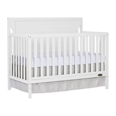 Dream On Me Cape Cod 5 In 1 Convertible Crib In White Bed Bath