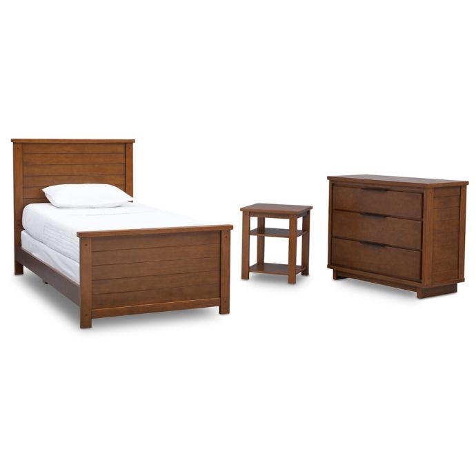 Delta Meadowbrook 3 Piece Toddler Bed Nightstand And Dresser Set