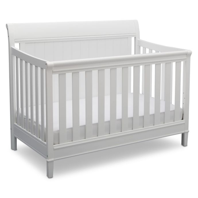 Delta Children New Haven 4 In 1 Convertible Crib In White