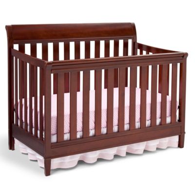 cherry convertible crib