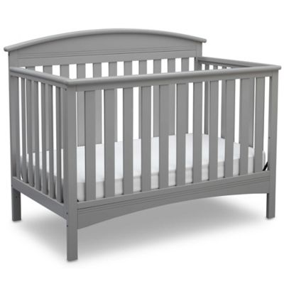 delta 4 in 1 crib gray