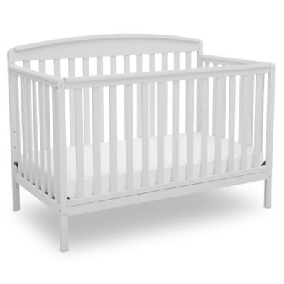 delta white baby crib