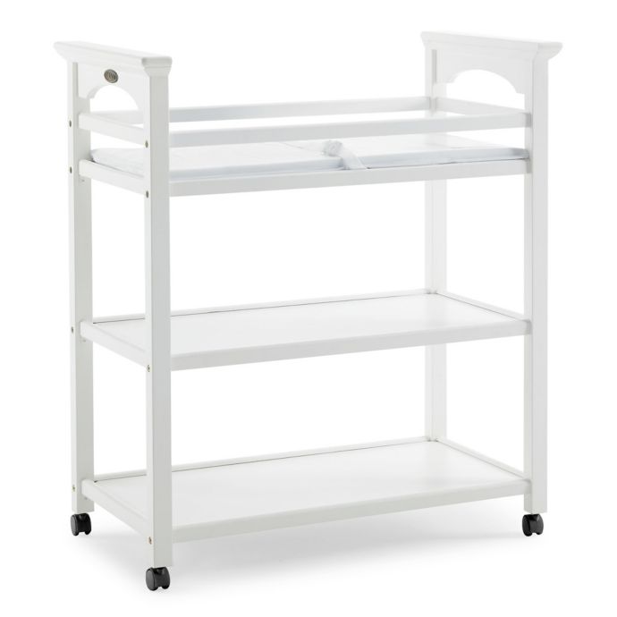 Graco Lauren Changing Table With Pad In White Bed Bath And