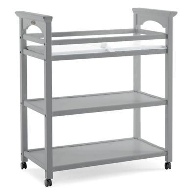 Graco&reg; Lauren Changing Table with Pad in Pebble Grey