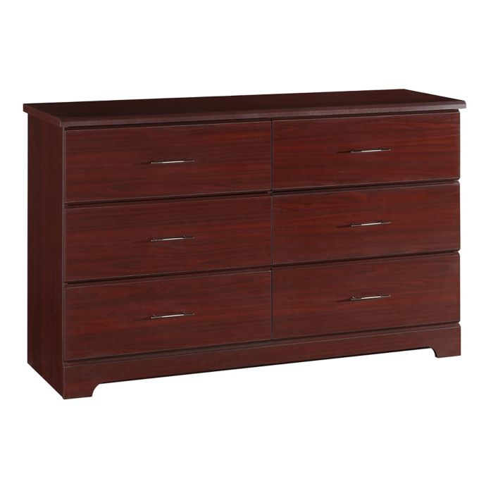 Storkcraft Brookside 6 Drawer Dresser In Cherry Bed Bath Beyond