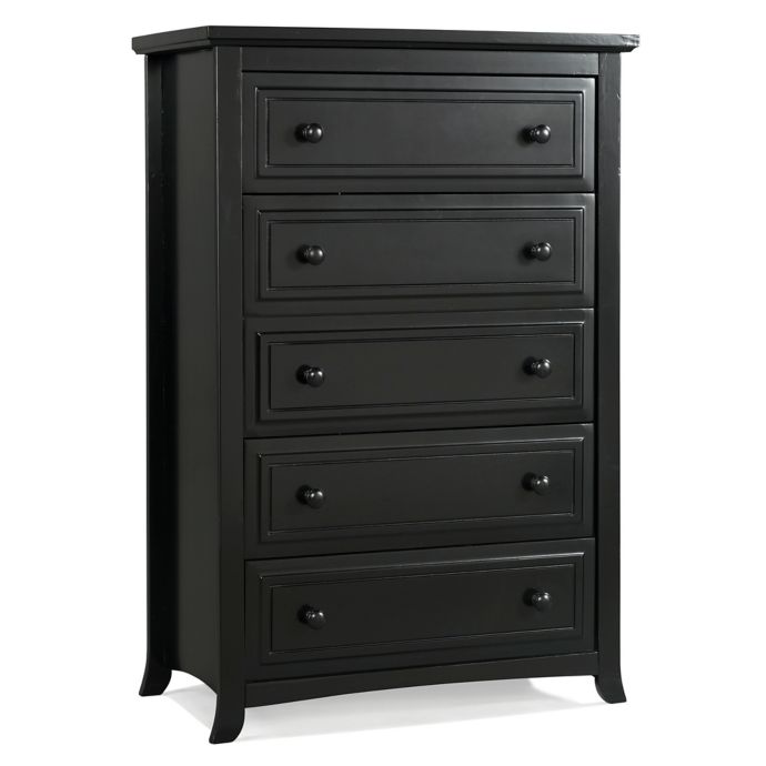 Graco Kendall 5 Drawer Dresser In Black Buybuy Baby