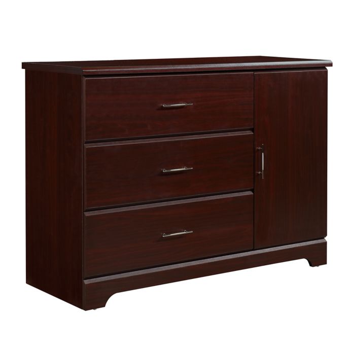 Storkcraft Brookside 3-Drawer Combo Dresser in Cherry | Bed Bath & Beyond