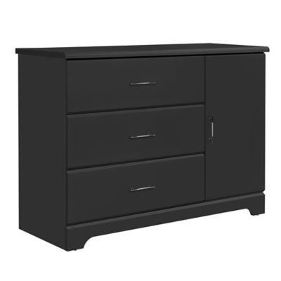 storkcraft grey dresser