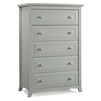 Kendall 5-Drawer Dresser in Pebble Grey 