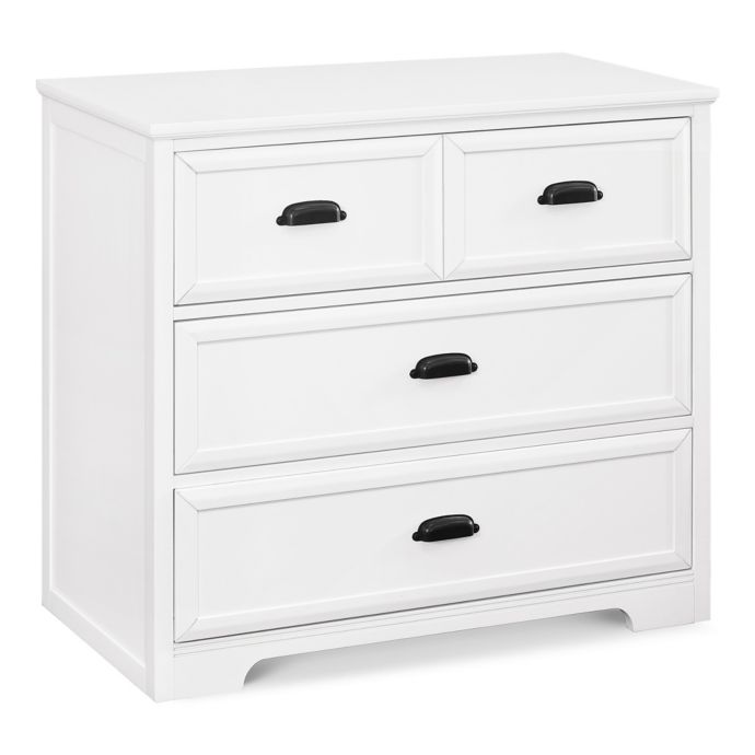 Davinci Charlie Homestead 3 Drawer Dresser In White Bed Bath