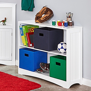 RiverRidge Home Horizontal Bookcase for Kids in White. View a larger version of this product image.
