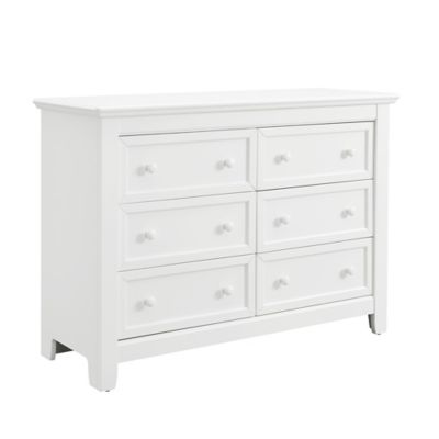 white baby dresser