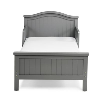 toddler bed grey