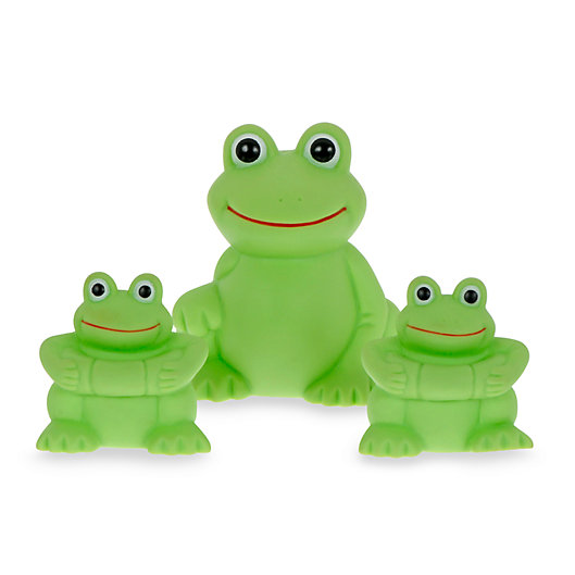 Alternate image 1 for Vital Baby® Play N' Splash 3-Pack Frogs