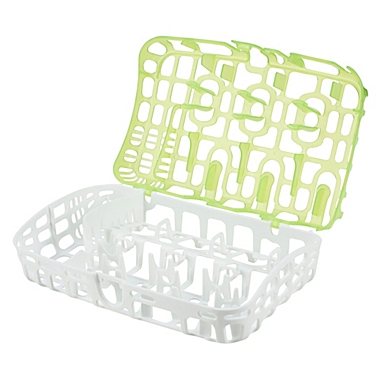 Dr. Browns&reg; Natural Flow&reg; Bottle Parts Options&trade; Dishwasher Basket in Green. View a larger version of this product image.