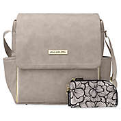 Petunia Pickle Bottom&reg; Boxy Backpack Diaper Bag in Grey Matte Leatherette