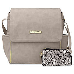 Petunia Pickle Bottom® Boxy Backpack Diaper Bag in Grey Matte Leatherette