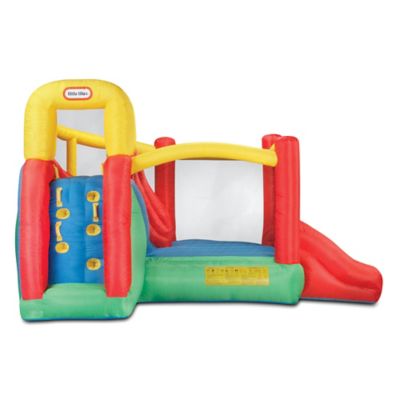 little tikes jump and double slide