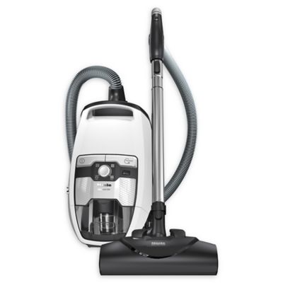 Miele Blizzard CX1 Cat &amp; Dog Bagless Canister Vacuum in White